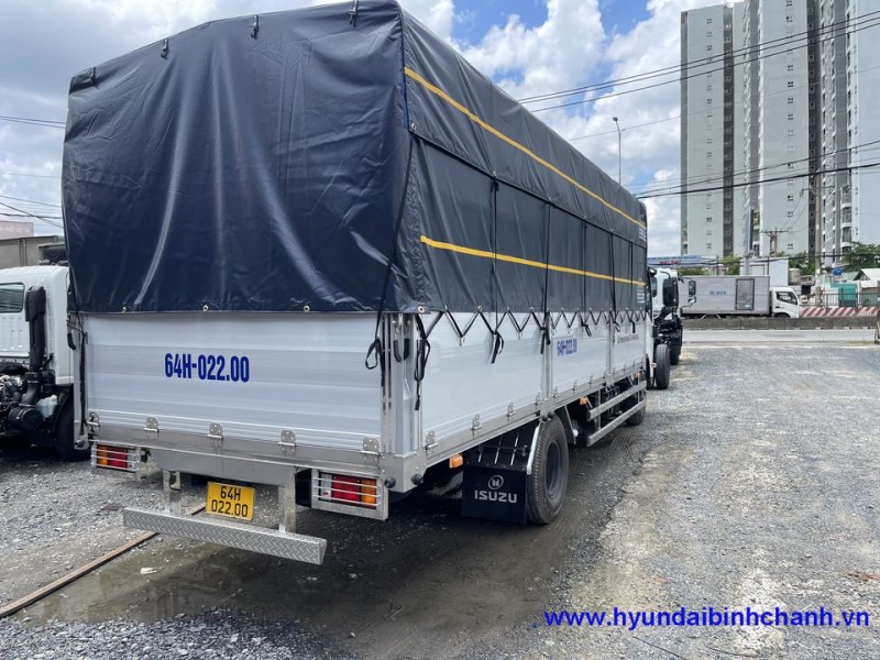 Đóng thùng Isuzu QKR NPR FRR Inox nhôm đông lạnh