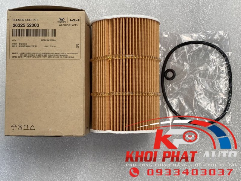 Lọc nhớt Hyundai 110S 110SL 110XL HD210 chính hãng