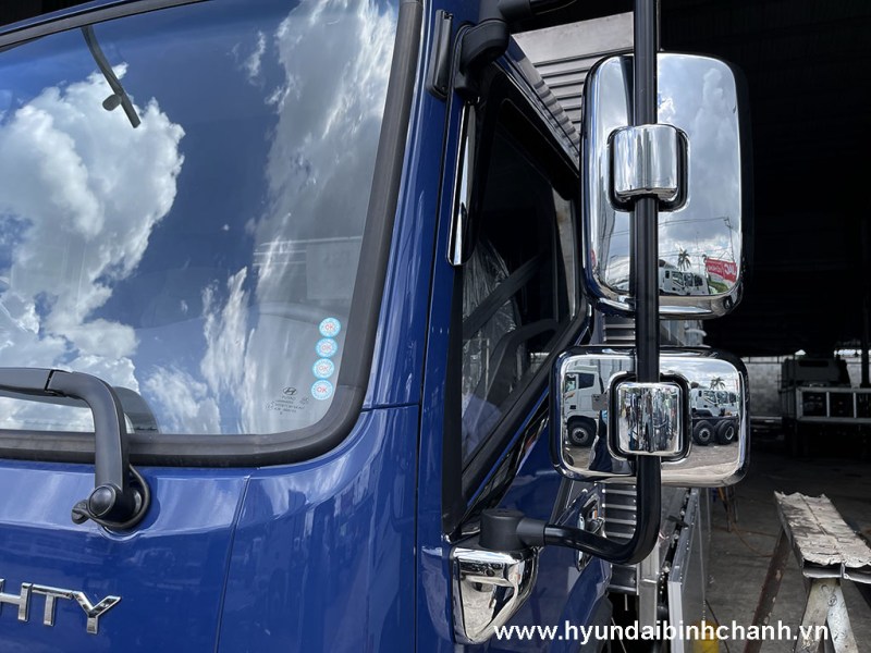 Ốp mạ rôm Hyundai EX8L ốp kính hậu ốp tay nắm cửa EX8 GT che mưa