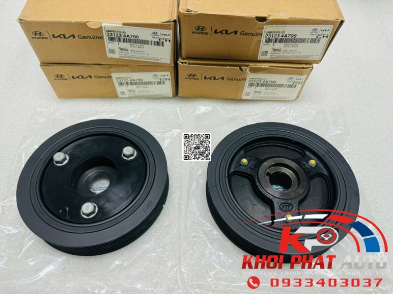 Puly cốt máy Hyundai N250 Porter H150 K200 K250 Solati chính hãng