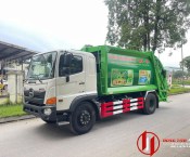Xe ép rác 14 khối Hino FG